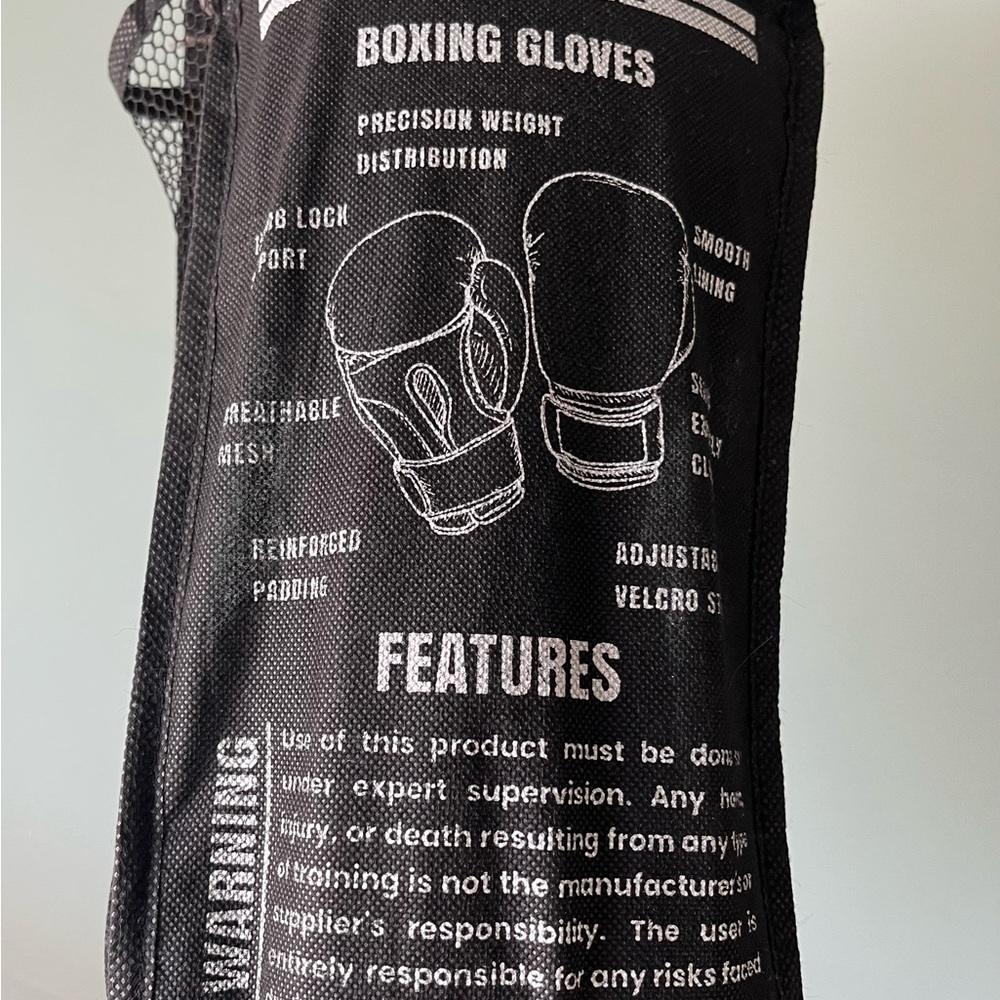 Black and Yellow Boxing Gloves - Picture 4 of 6
